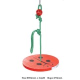 Wooden Ladybird Swing Wooden Ladybird Swing